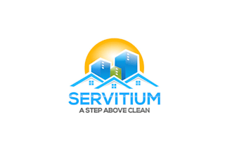 create minimal artwork a logo for a cleaning company