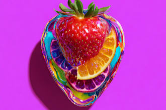 design food pop art of your food pop art
