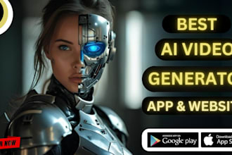 develop ai video generator app, ai photo editing app, ai video editing app