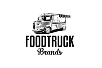 design inventive food truck brands logo