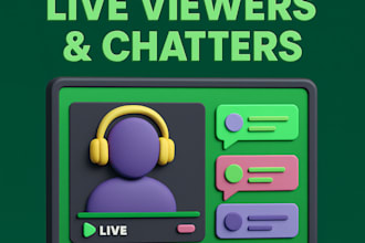 do kick channel campaign to bring in live viewers and chatters