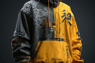 design a incredible streetwear clothing design or tshirt