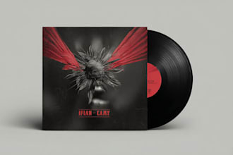design album or single cover art