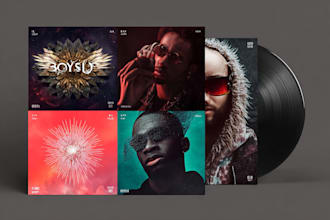 design album cover art and music artwork