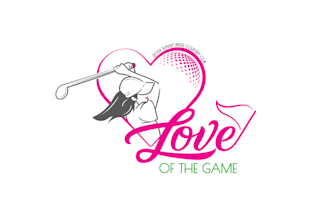 design motivation powerful golf events logo for women