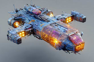 draw cool spaceships for your game