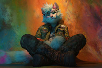 draw sfw and nsfw furry art for you