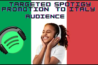 targeted spotify promotion italy audience