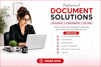 prepare fyp reports, documentation, or thesis