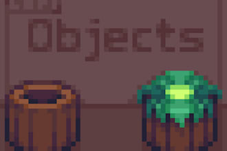 do pixel art objects