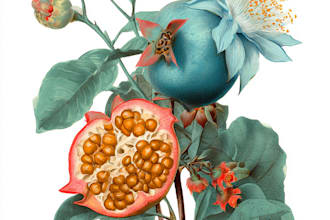 draw an original botanical design