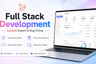 be your expert PHP laravel full stack web developer