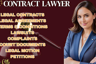 write and review your legal contracts, agreements, and terms and conditions