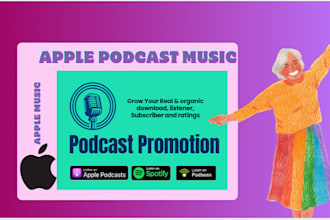 do organic apple podcast music promotion to boost reach