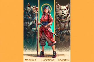 design your sci fi and star wars character