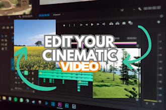 do cinematic video editing