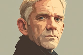 do gta style vector cartoon portrait from your photo