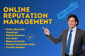 do reverse SEO, online reputation management