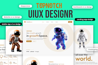create mobile app UI UX, web UI UX design in figma
