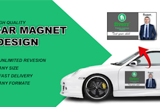 design car magnet, magnetic signs for vehicles, truck