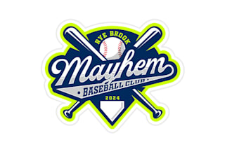 design awesome youth baseball logo