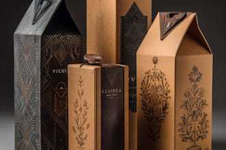 do product packaging design, box design, mailer box