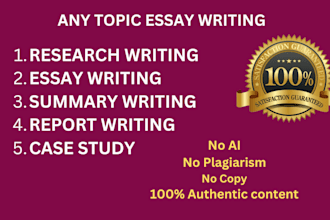 write an urgent essay as an essay writer