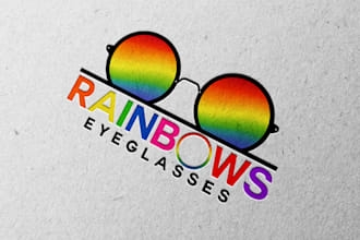 design sunglasses , watch, clock and optical shop logo
