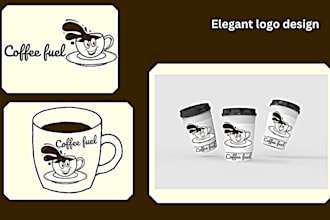 design amazing coffee logo or coffee shop