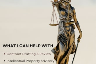 advise on commercial and IP law for your business