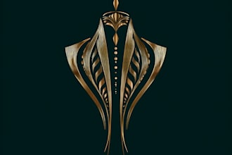 design luxury fashion and clothing brand logo