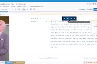 transcribe or translate audio or video for you