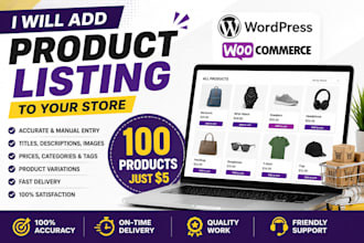 and manage products on your wordpress store