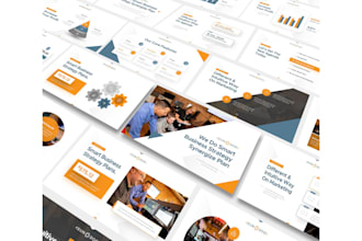 design powerpoint presentation in arabic and english for your company