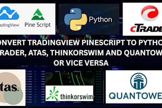 convert tradingview pinescript to python, ctrader, atas, thinkorswim, quantower