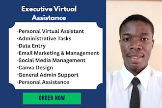 personal virtual assistant executive  administrative support