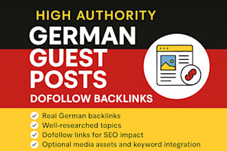 create german guest posts with dofollow backlinks