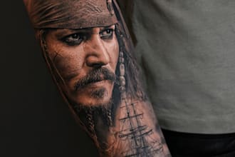 draw custom unique tattoo design