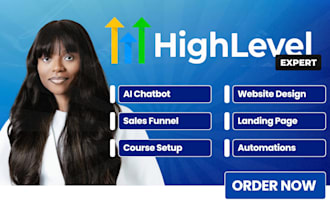 gohighlevel website go highlevel landing page sales funnel gohighlevel expert