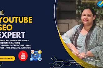 do youtube video SEO, best keyword research, backlink and organic ranking