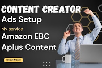 design premium amazon a plus content, or amazon ebc design