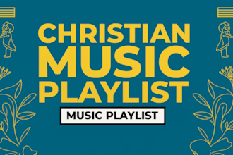 add christian and gospel music to active playlists for organic music promotion