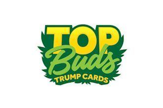 design sustainability cannabis themed logo