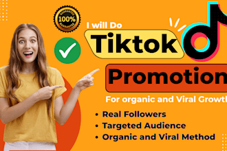 do ideal tiktok promotion for organic and viral growth