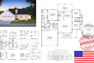 engineer full permit ready plan, pe stamp, fl nj ny md in va pa mi