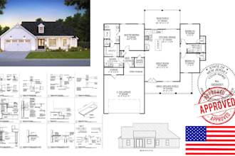 licensed architect, permit ready plan city permit ny nj mi oh fl pa pe stamp