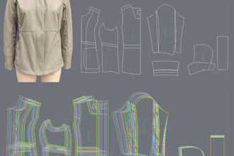 create accurate garment patterns, grading, and tech packs