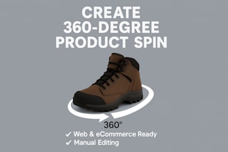 create 360 degree spin from images to boost product engagement