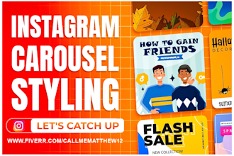 create an editable instagram carousel using canva