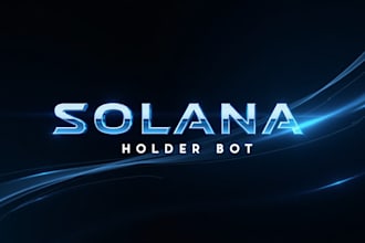 build solana volumes, solana holders bot, market makers bot